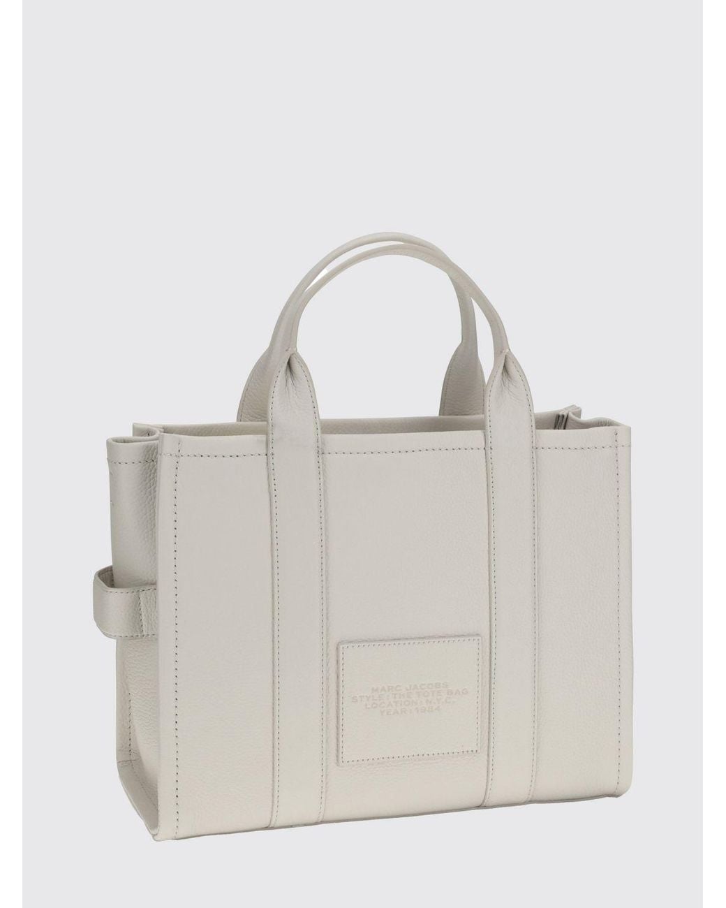 Marc Jacobs Metallic The Tote Bag Medium Leather Bag