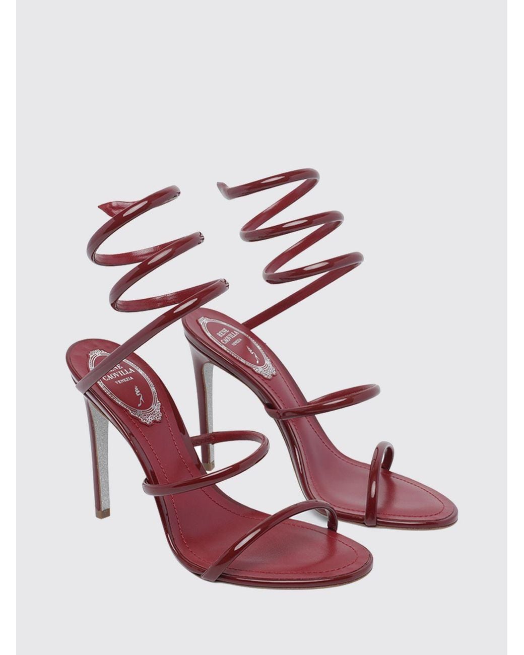 Rene Caovilla Pink Heeled Sandal
