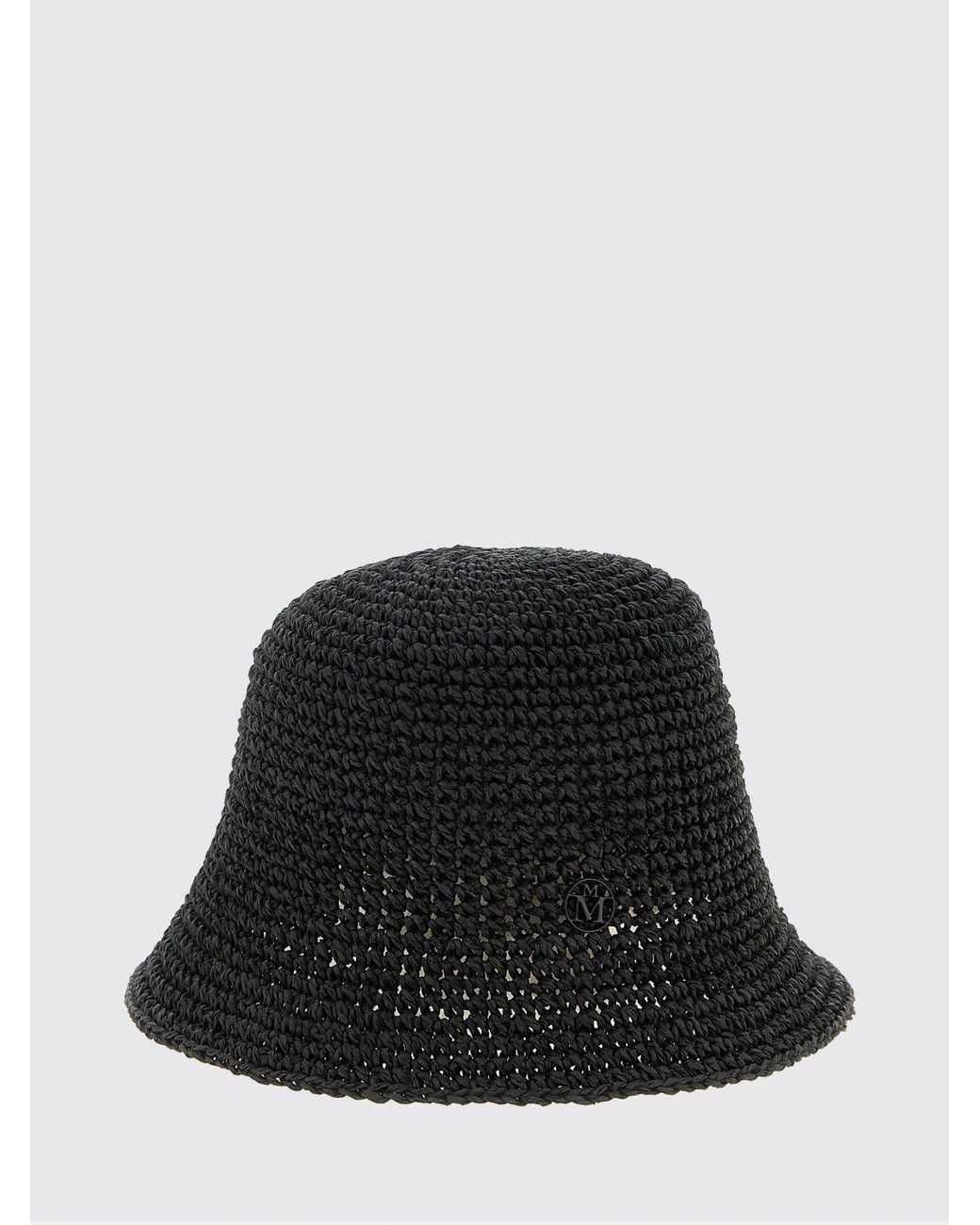 Maison Michel Black 'pablo' Hat
