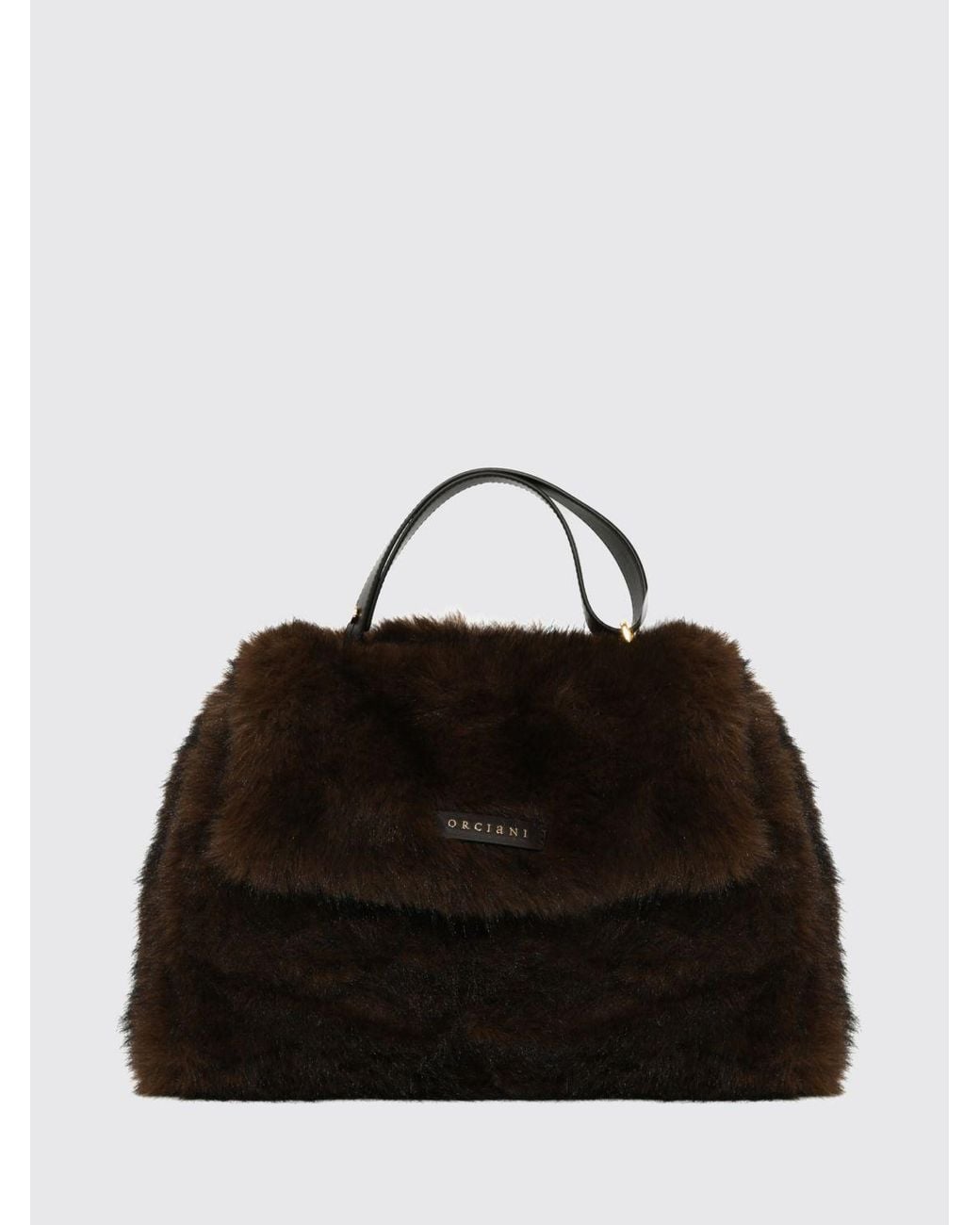 Orciani Black Sveva Handbag