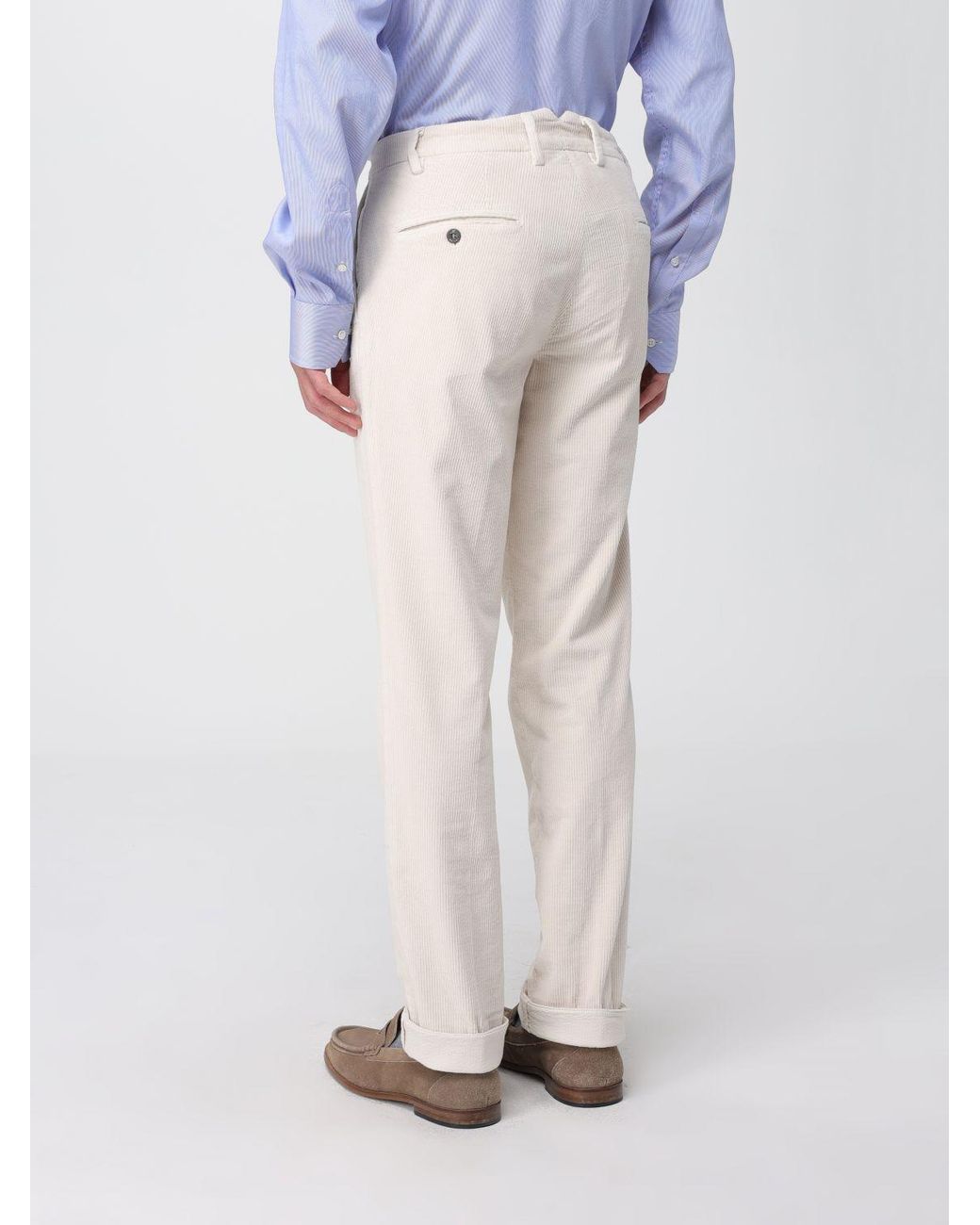 Mason's White Trousers for men