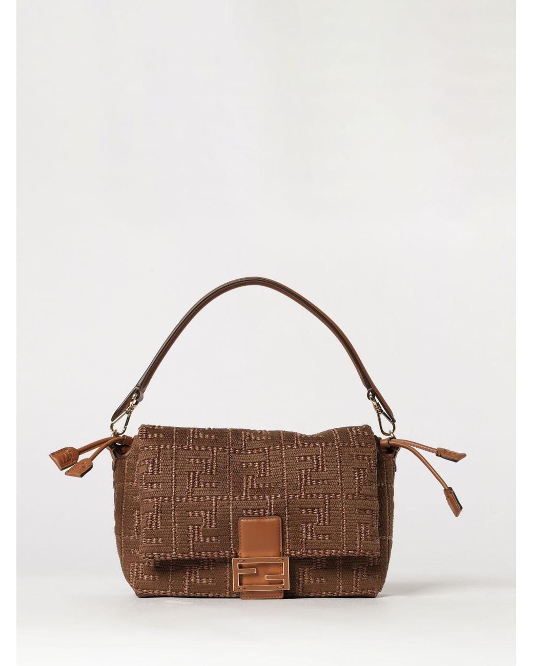 Fendi Brown Mamma Baguette Bag