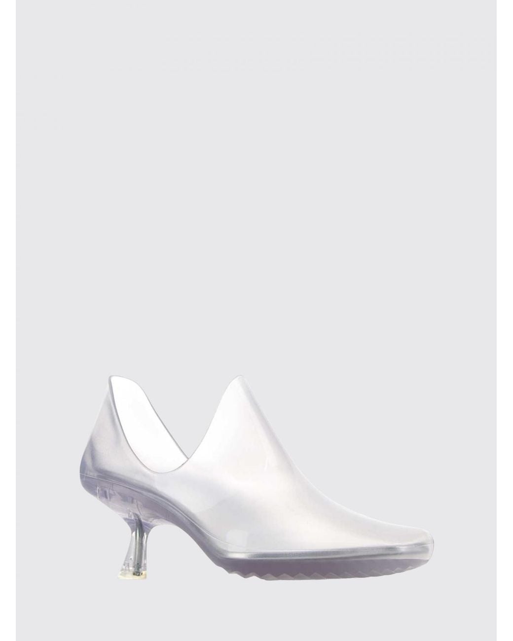 Loewe White Slip On Pumps