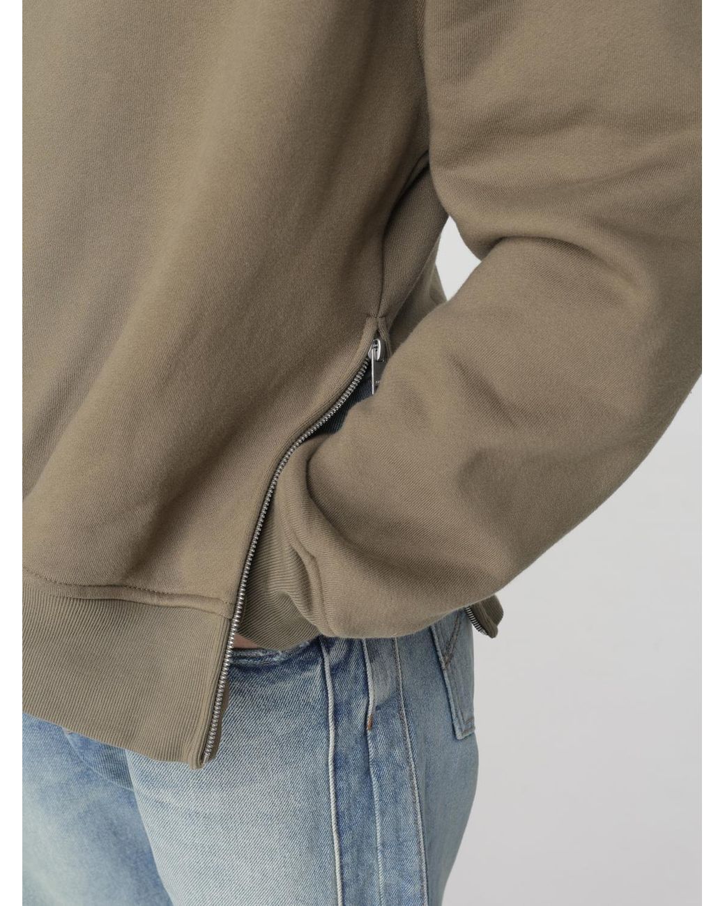Rhude Natural Cotton Hoodie for men