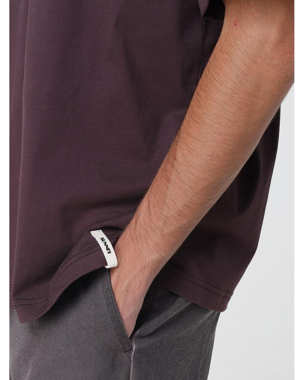 Sunnei Purple T-Shirt for men