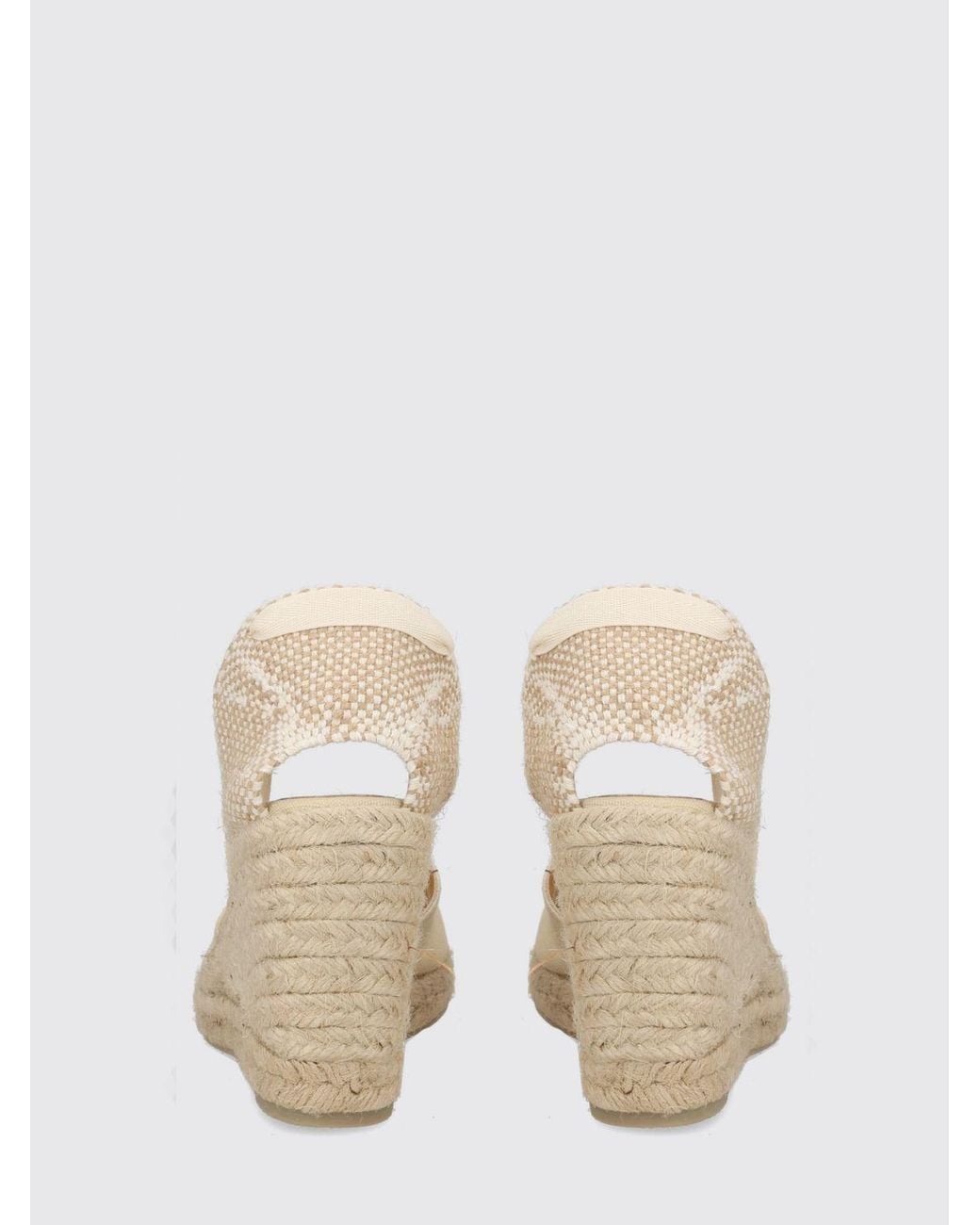 Castaner Natural Chiara High Wedge Espadrilles