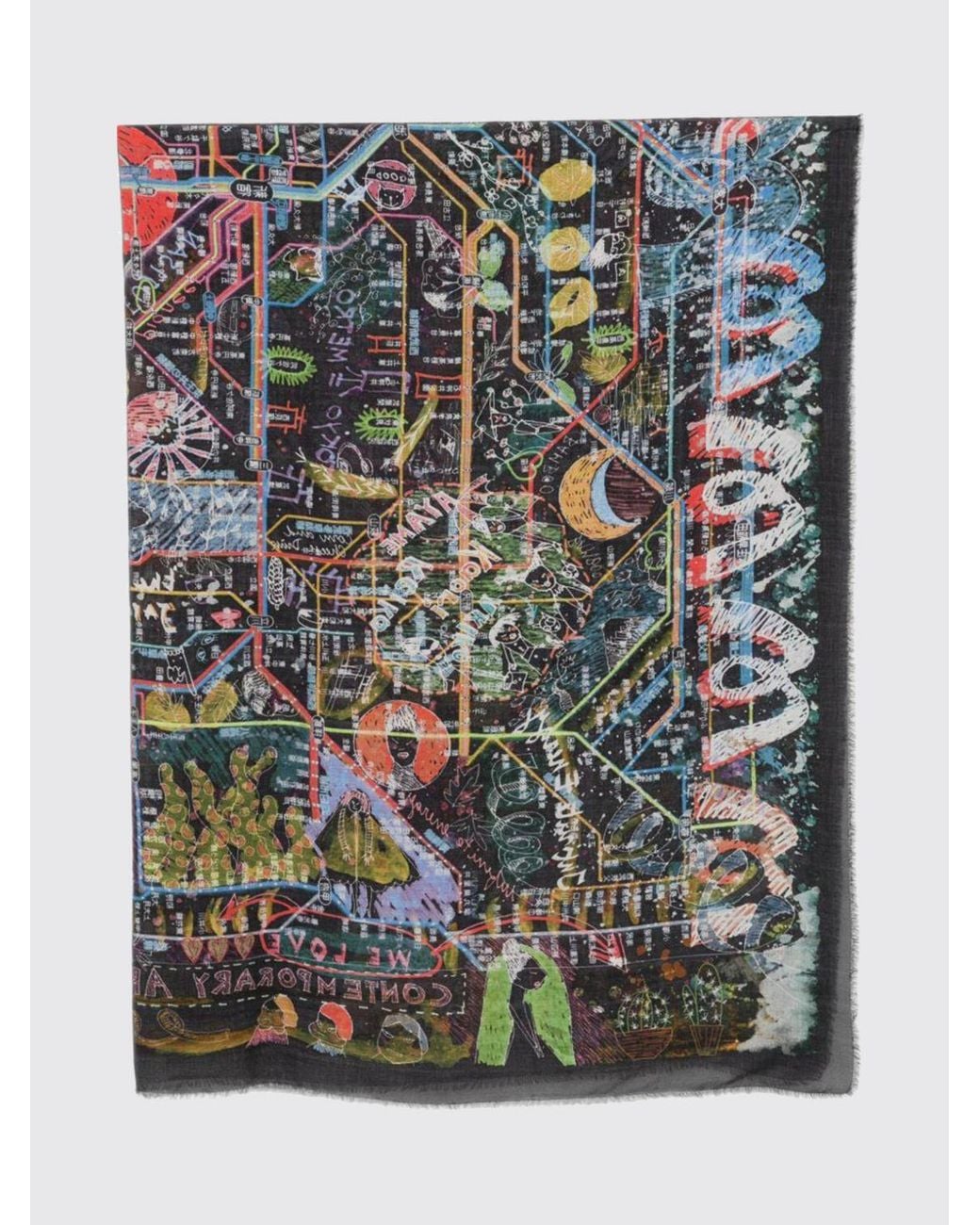 Faliero Sarti Multicolor Scarf