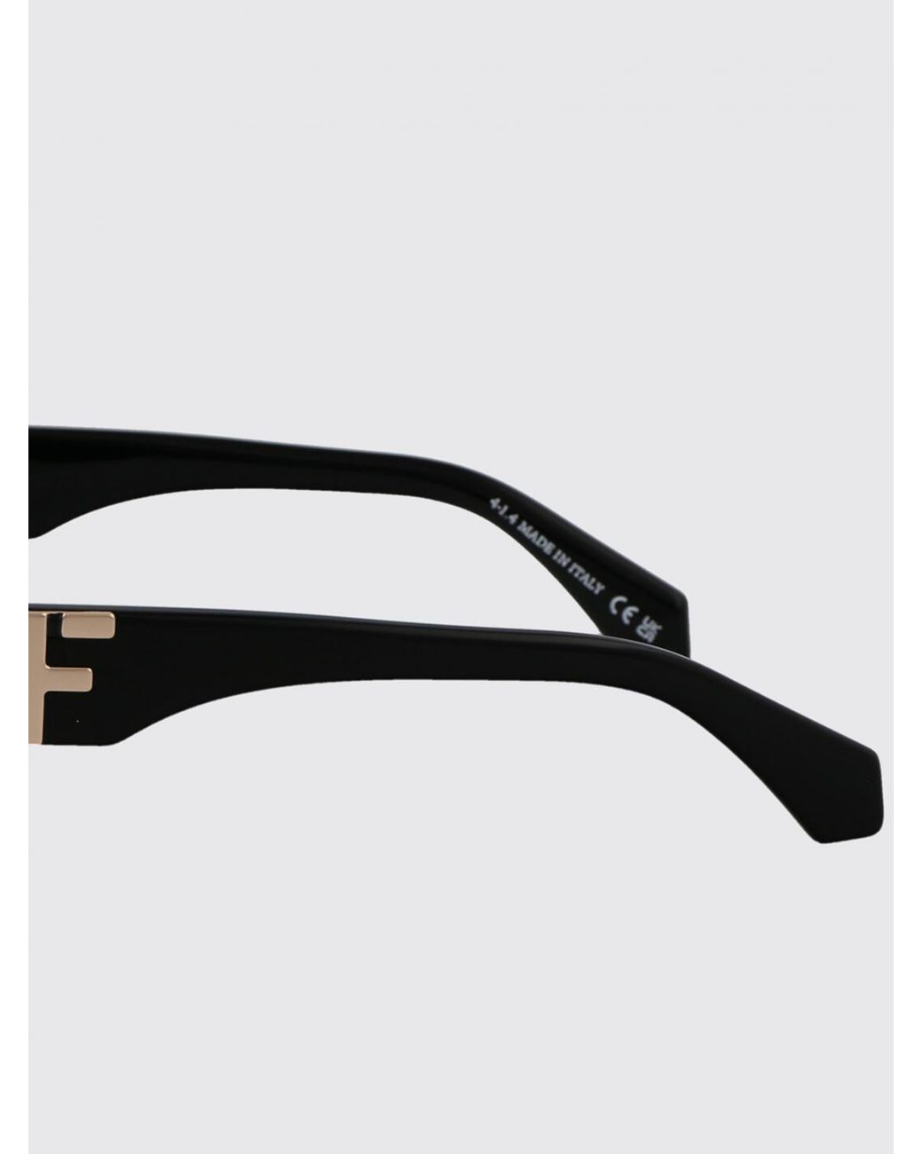 Off-White c/o Virgil Abloh Black Fillmore Acetate Sunglasses