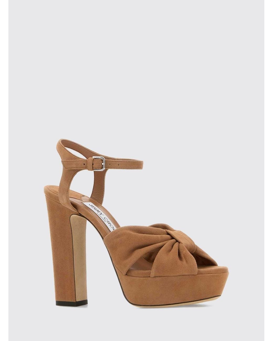 Jimmy Choo White Heeled Sandal