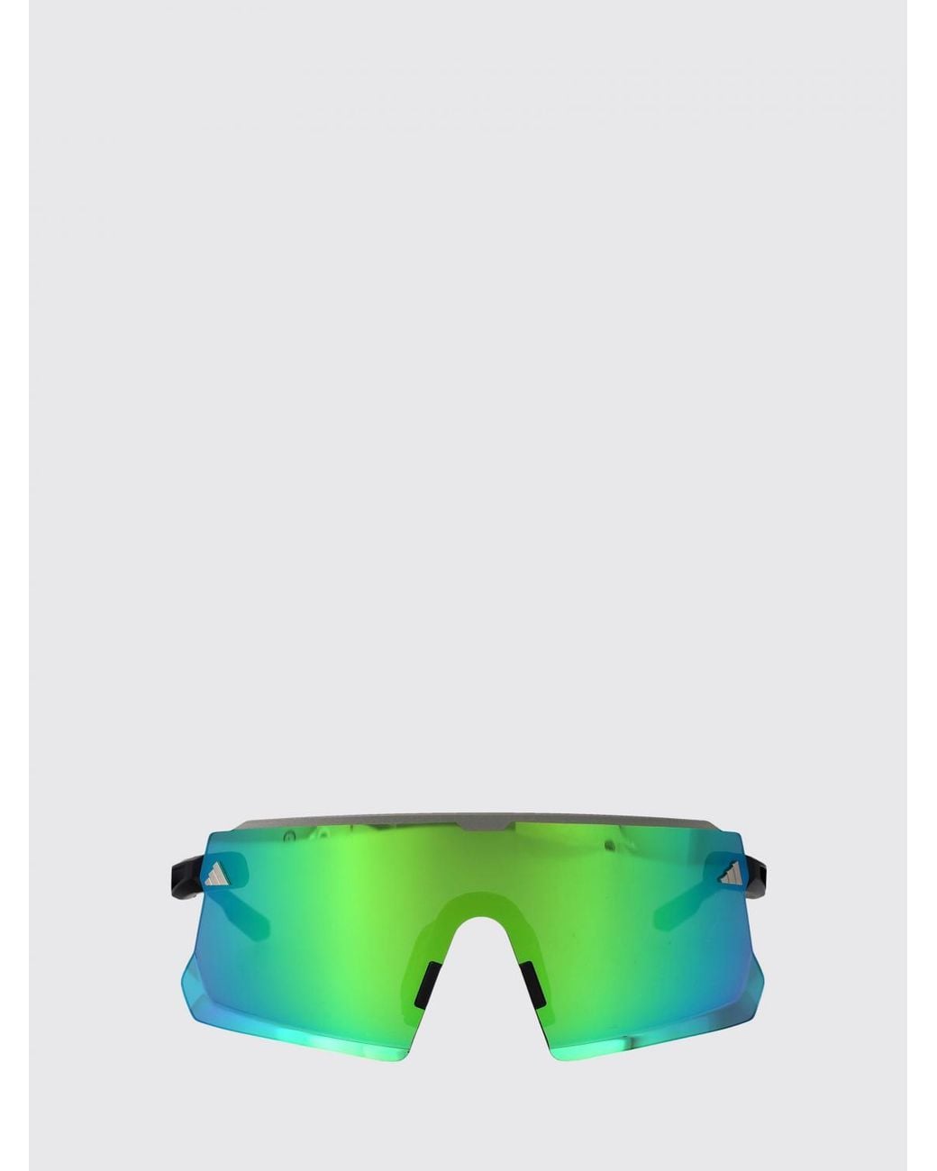 Adidas Originals Green Dunamis Pro S Rectangular Shield Sunglasses for men