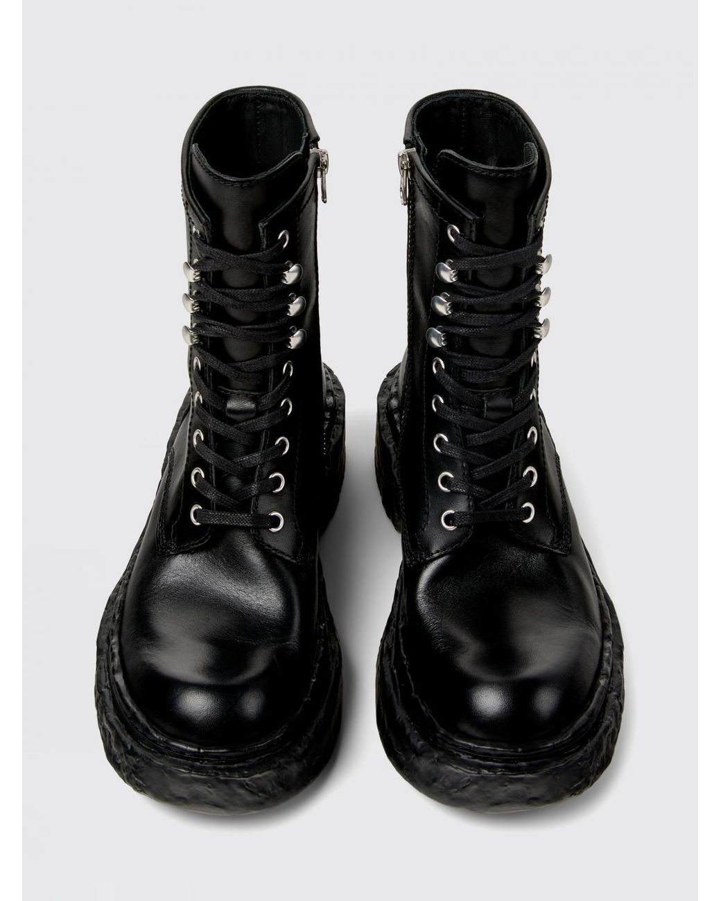 CAMPERLAB Black Vamonos Leather Ankle Boot for men