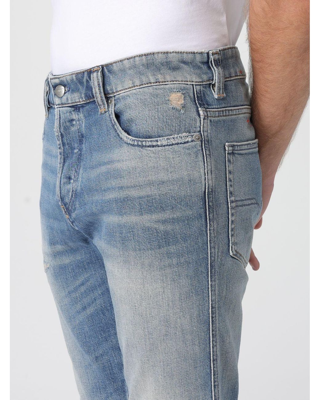 DIESEL Blue D-Vyl Slim Fit Jeans for men