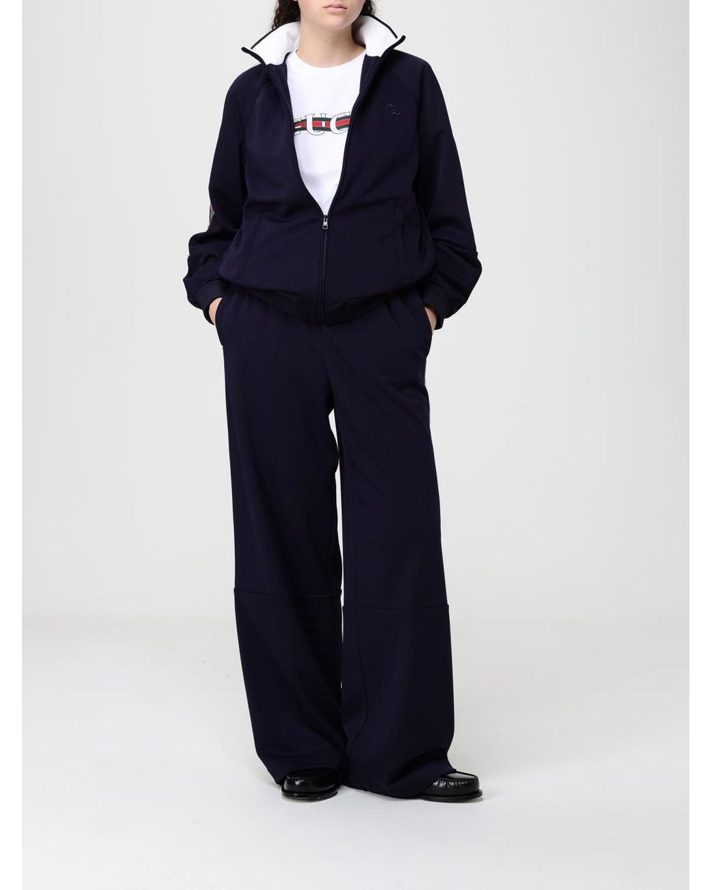 Gucci Blue Burberry Polyester Sweatshirt
