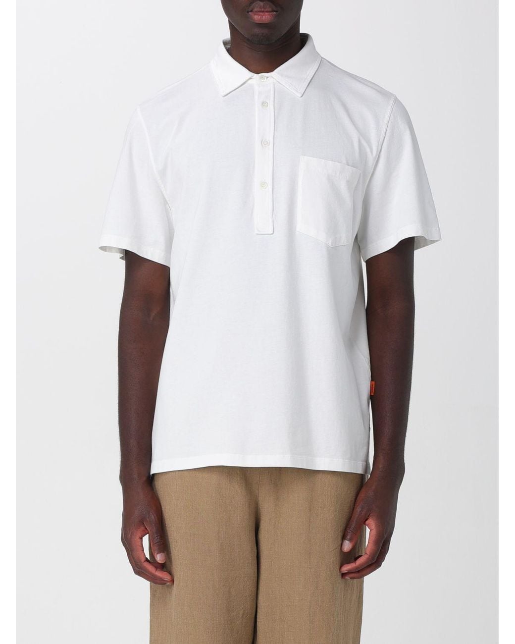 Polo di Barena in White da Uomo