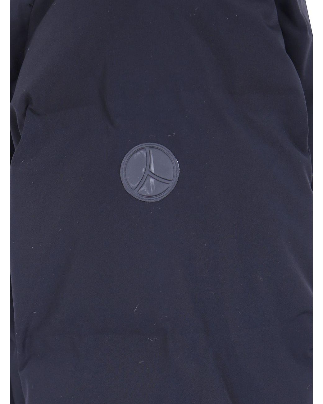 People Of Shibuya Blue Hooded Puffer Jacket for men