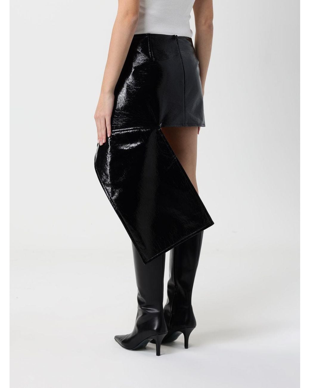 Courreges Black CourrÈ Ges Skirt