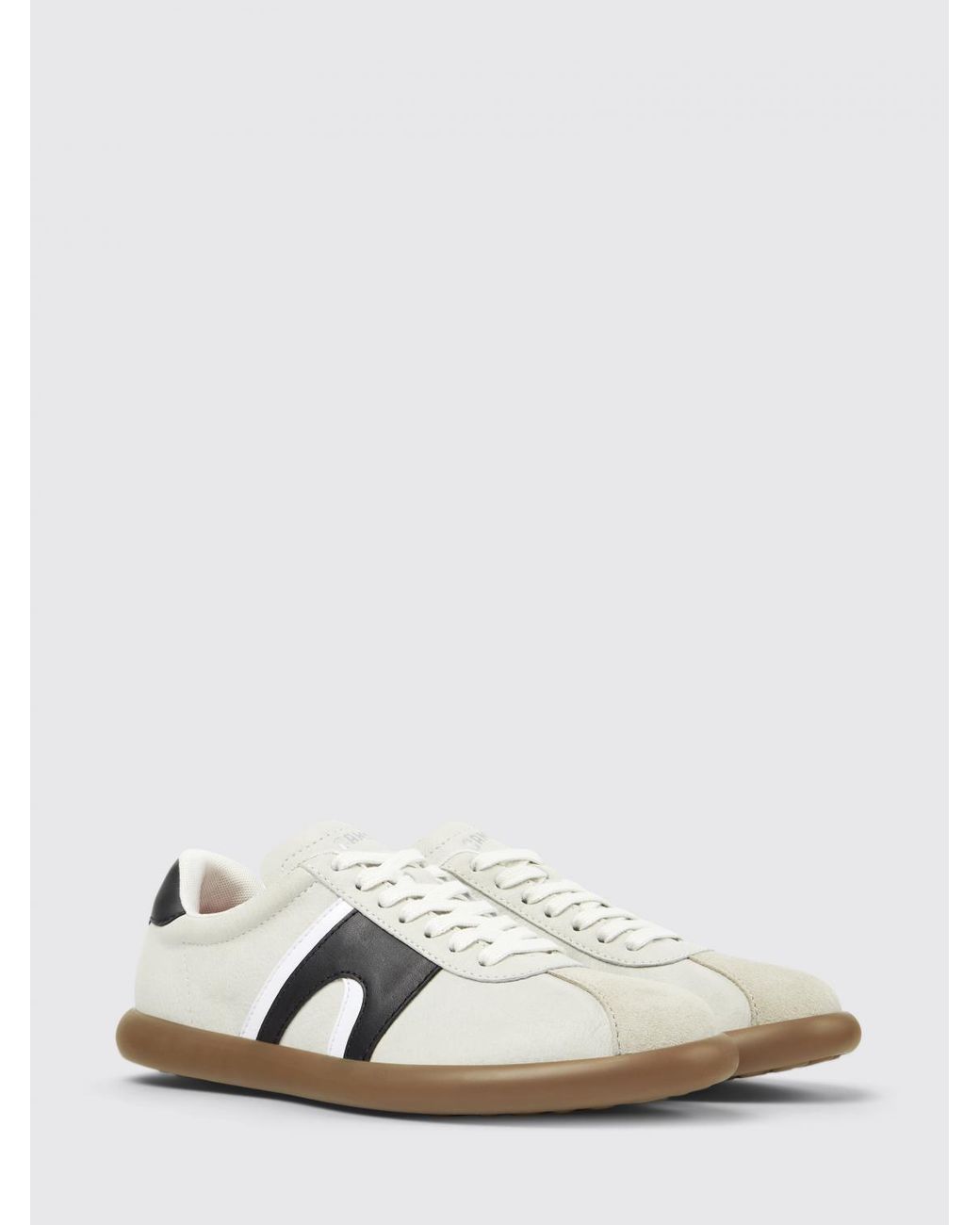 Camper White Pelotas Soller Leather Sneakers