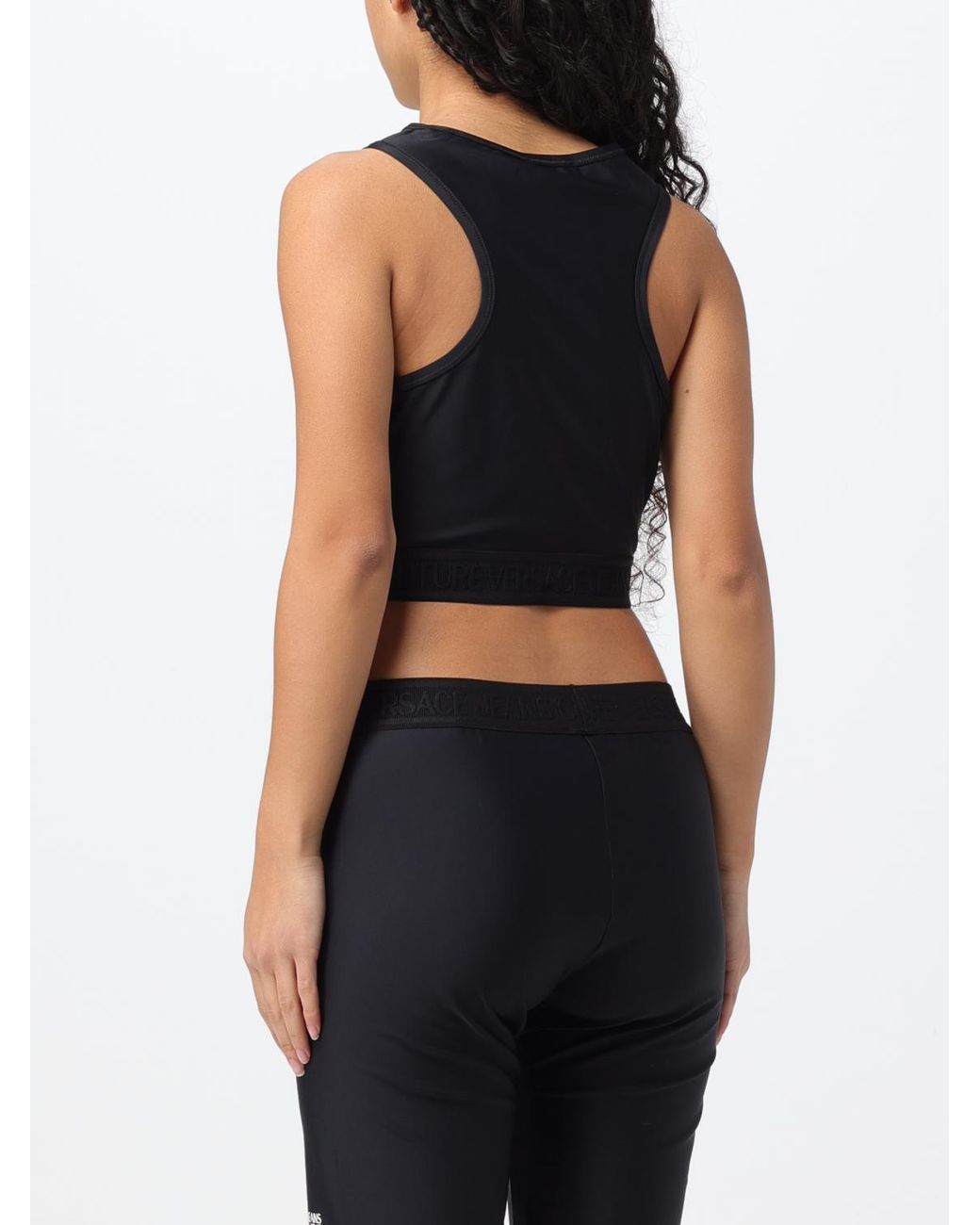 Top Mujer Versace Jeans Couture de color Blue