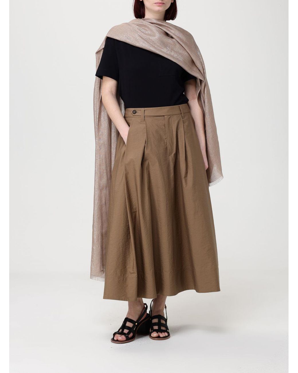 Brunello Cucinelli Natural Cashmere Scarf