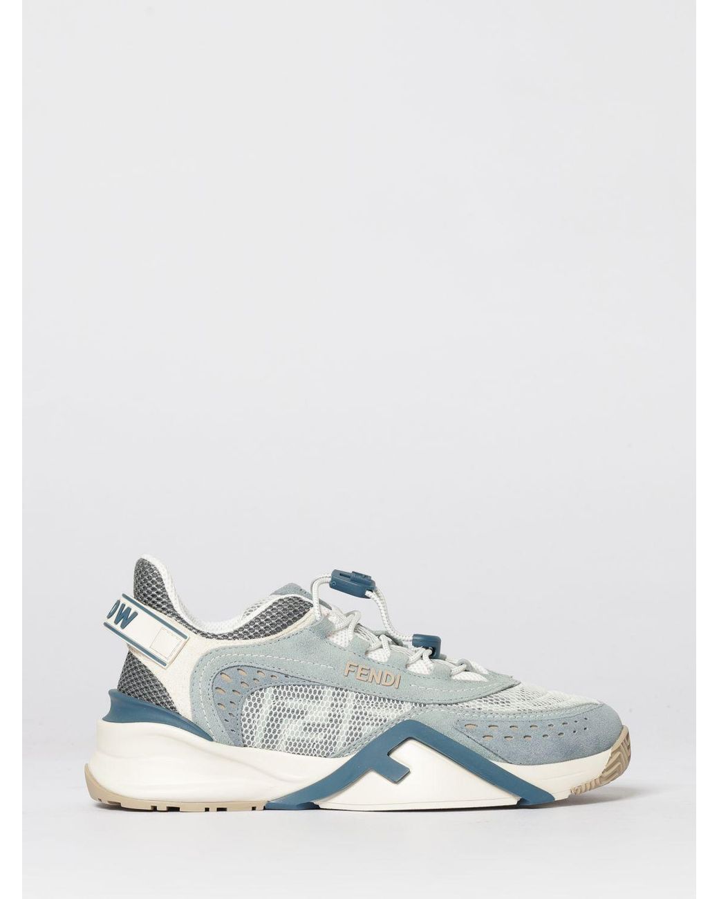 Sneakers Flow di Fendi in White