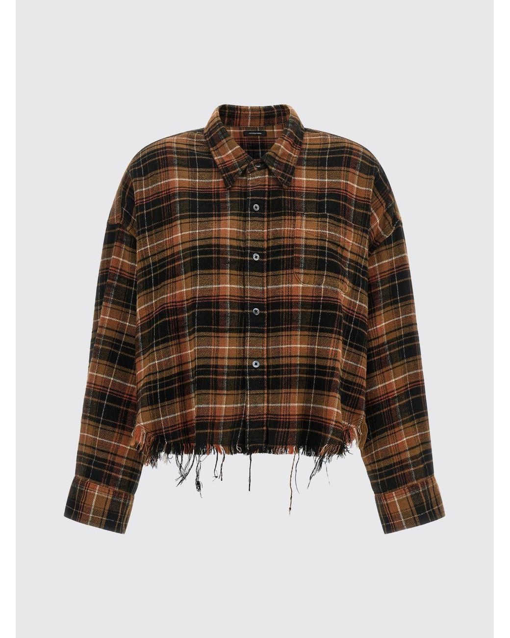 Camisa Mujer R13 de color Brown