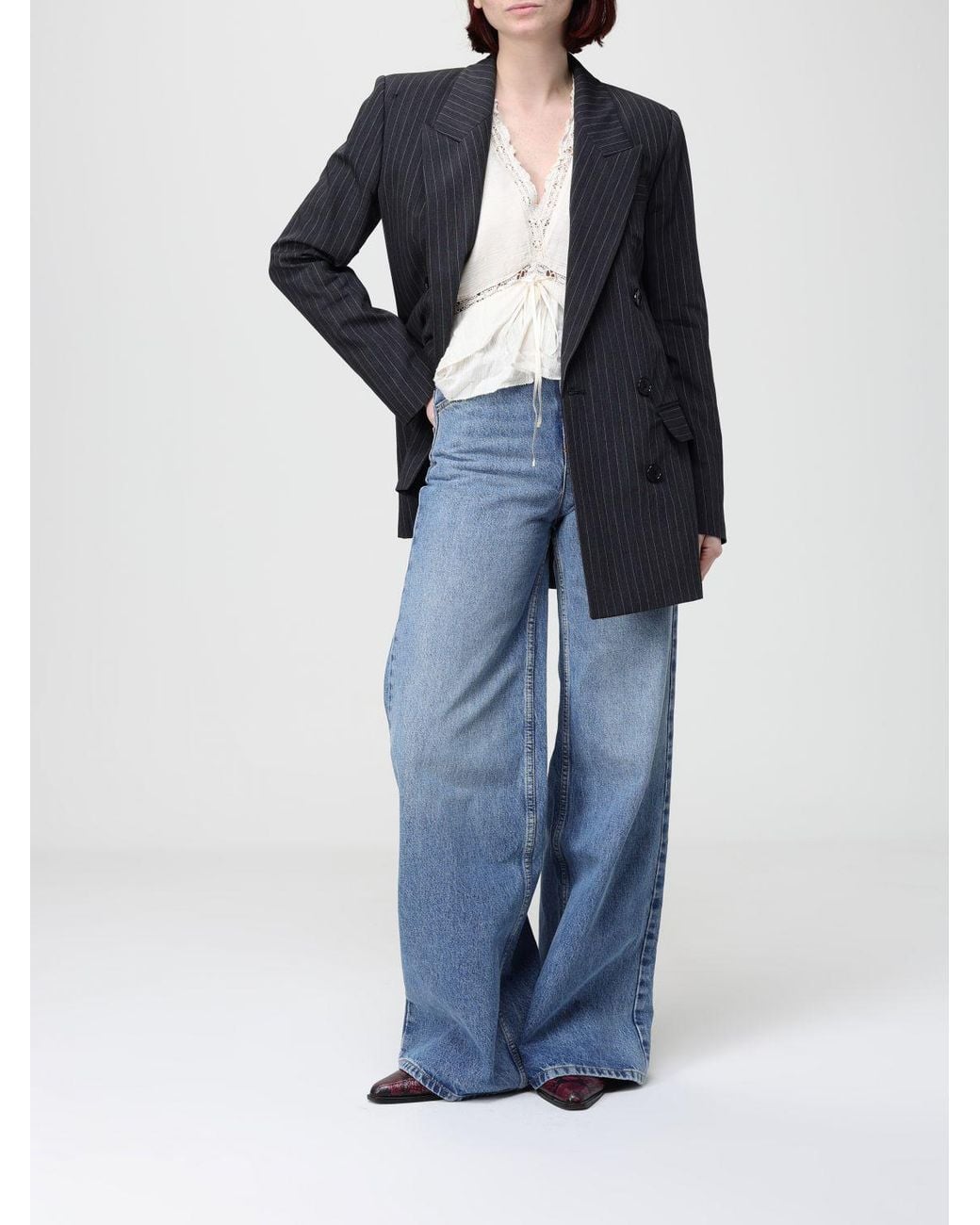 Isabel Marant Blue Lemony Denim Jeans