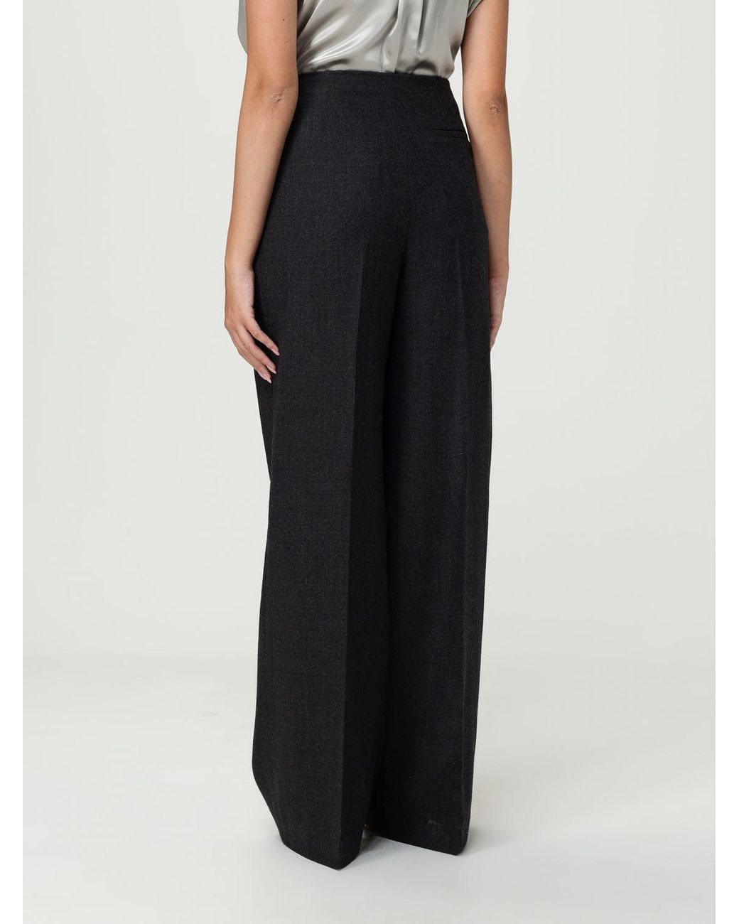 Alberta Ferretti Black Trousers