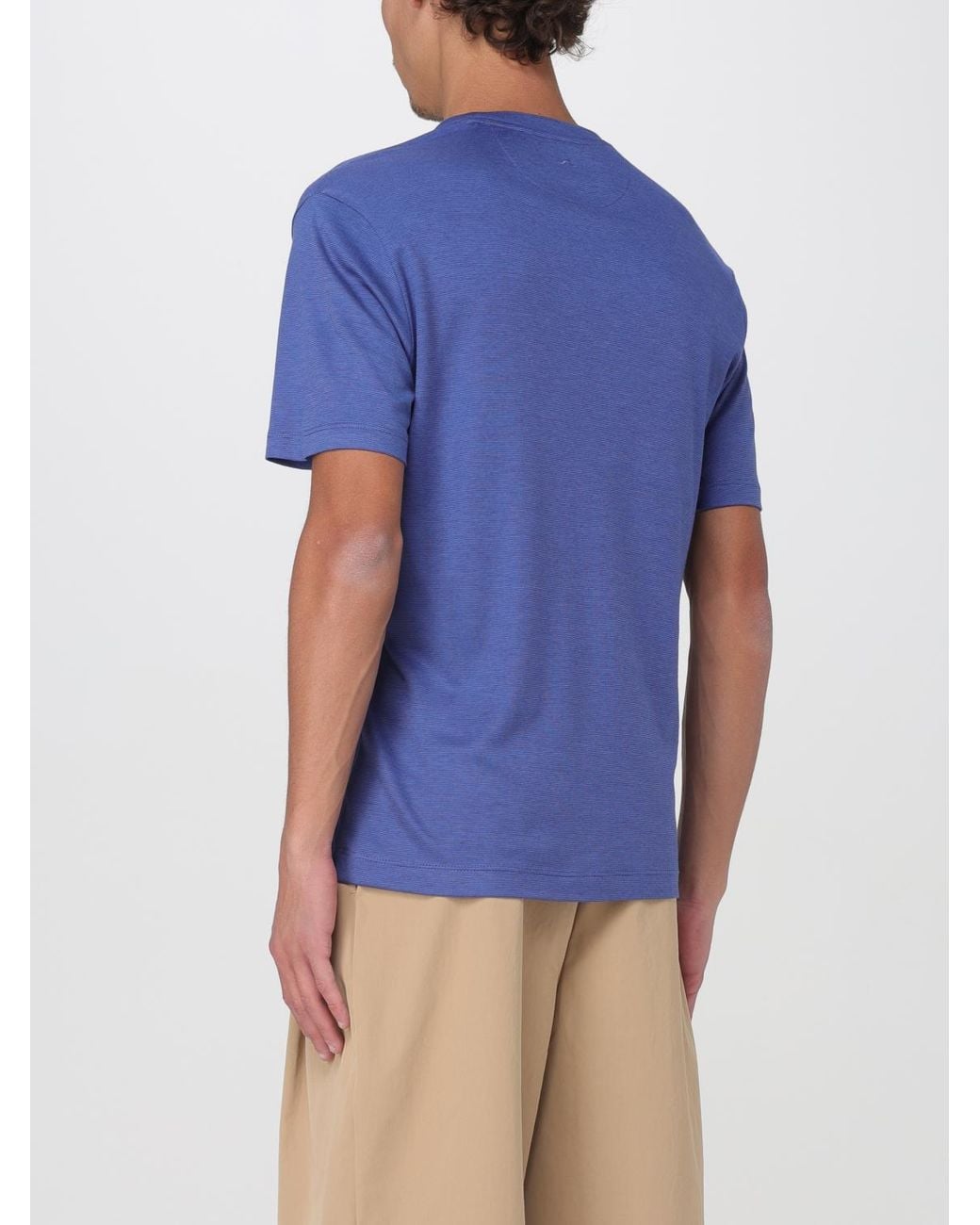 Paul & Shark Blue T-Shirt for men