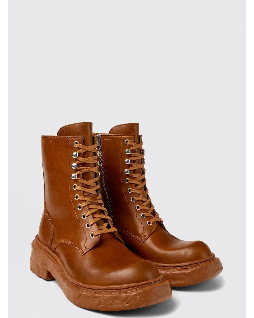 CAMPERLAB Brown Vamonos Leather Ankle Boot for men