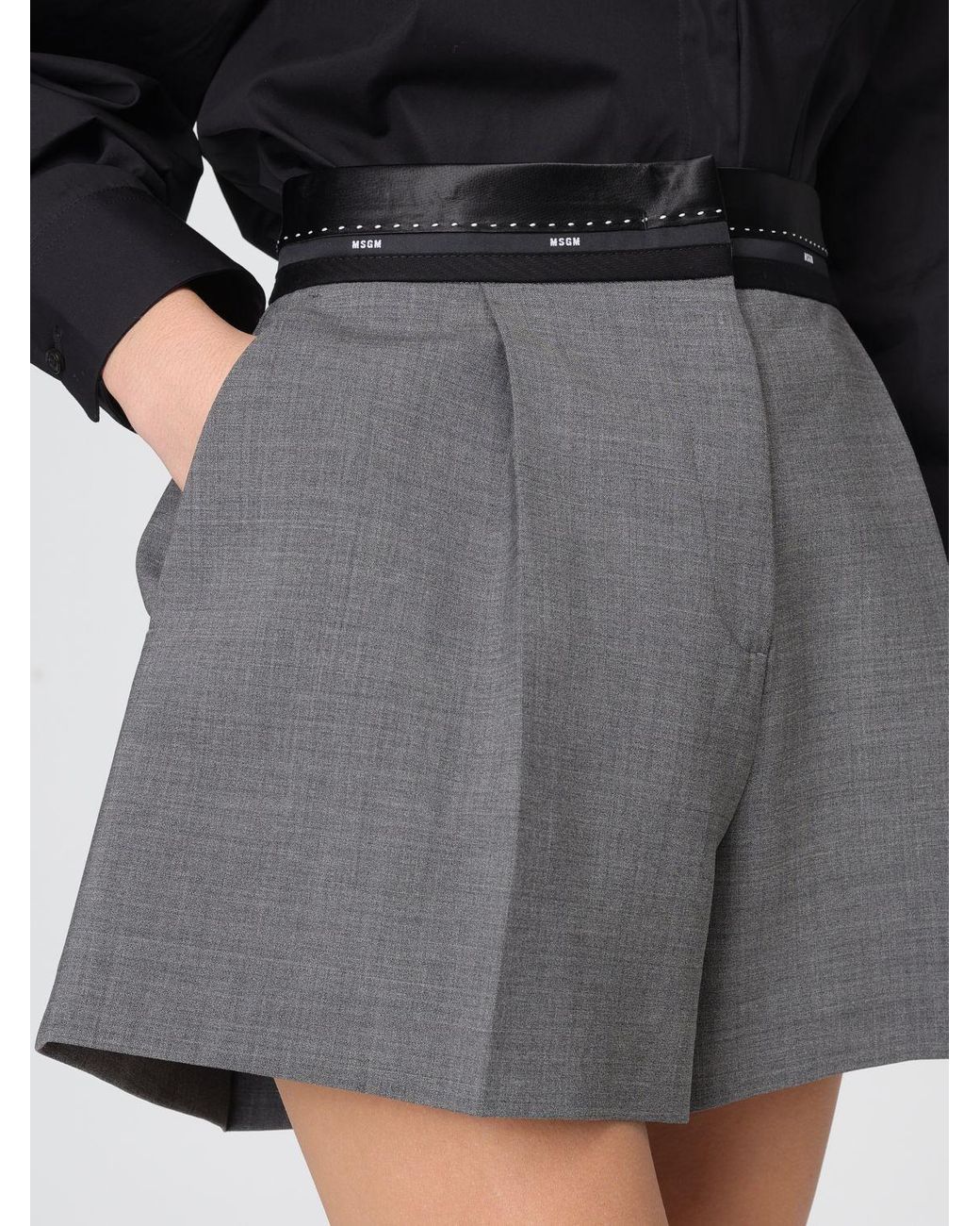 MSGM Black Short