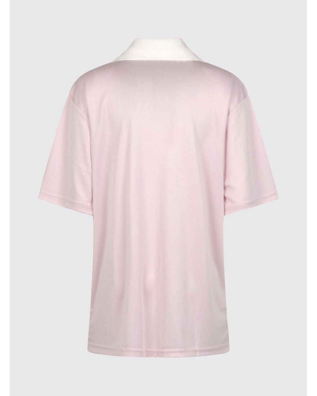 Courreges Red CourrÈ Ges Polyester Polo With Logo