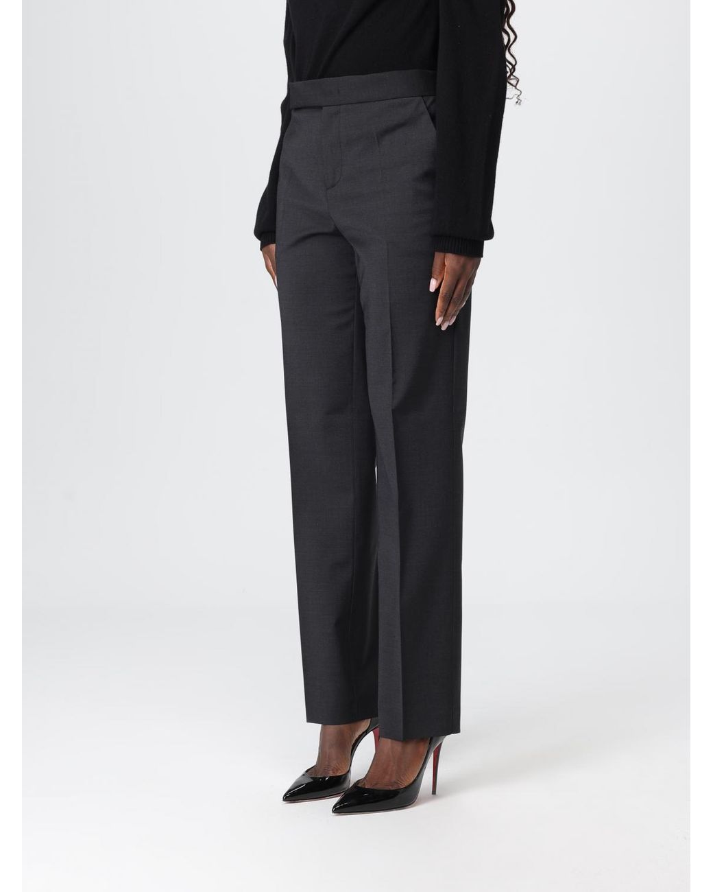 Alberta Ferretti Black Trousers