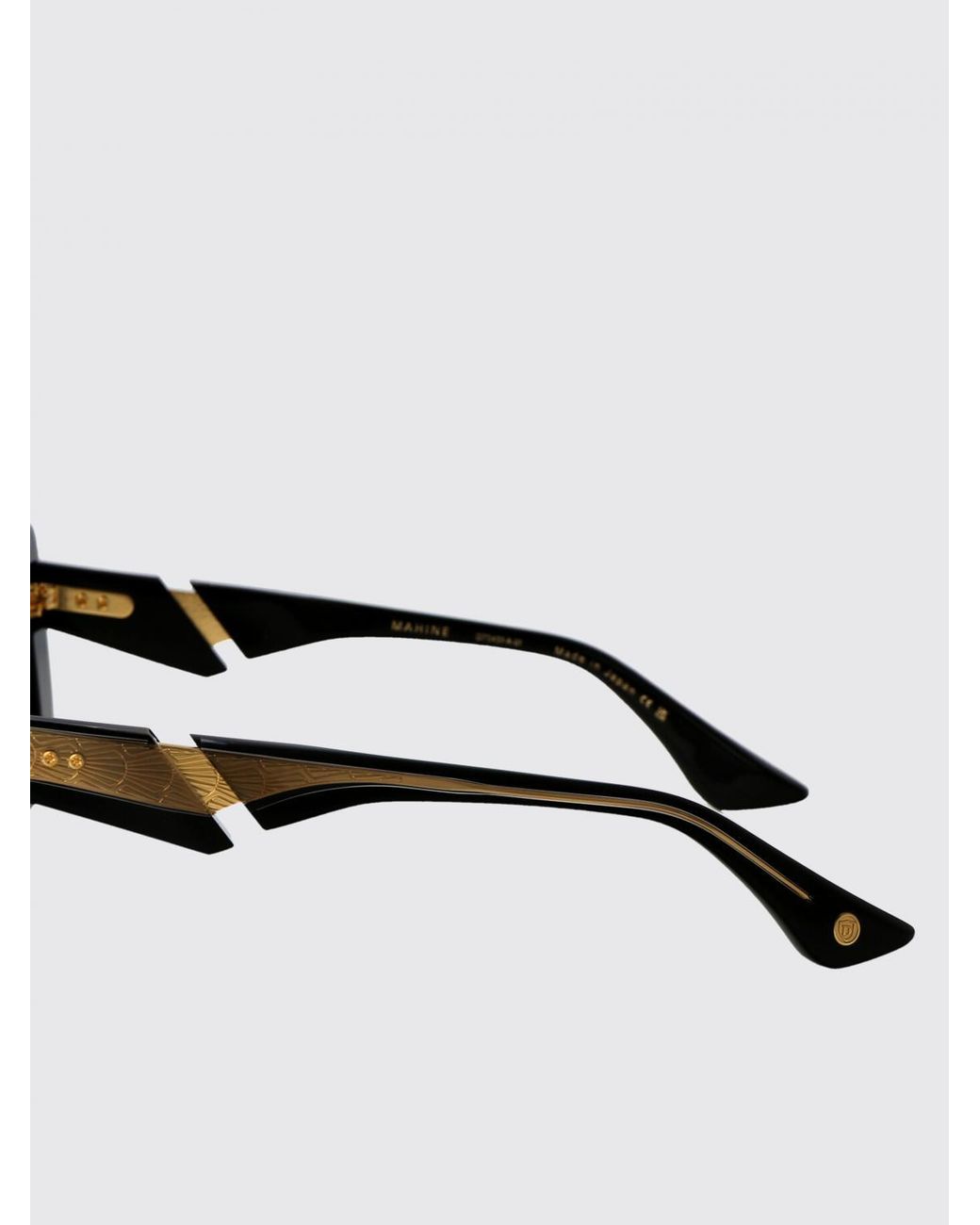 Dita Eyewear Black Acetate Sunglasses for men