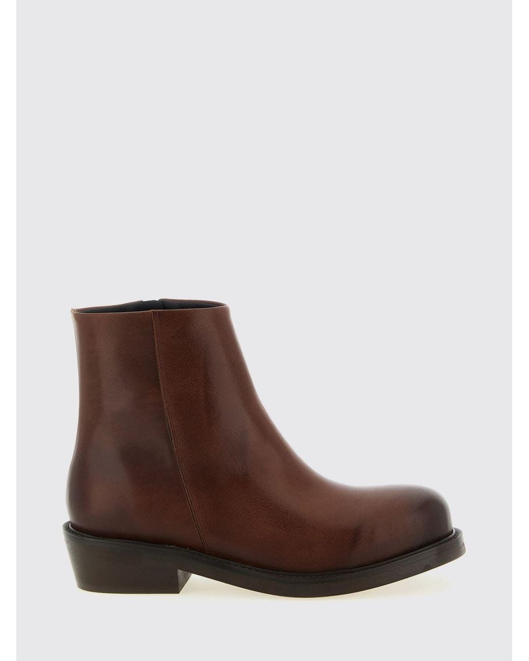 Séfr Brown Lerato Leather Ankle Boot for men
