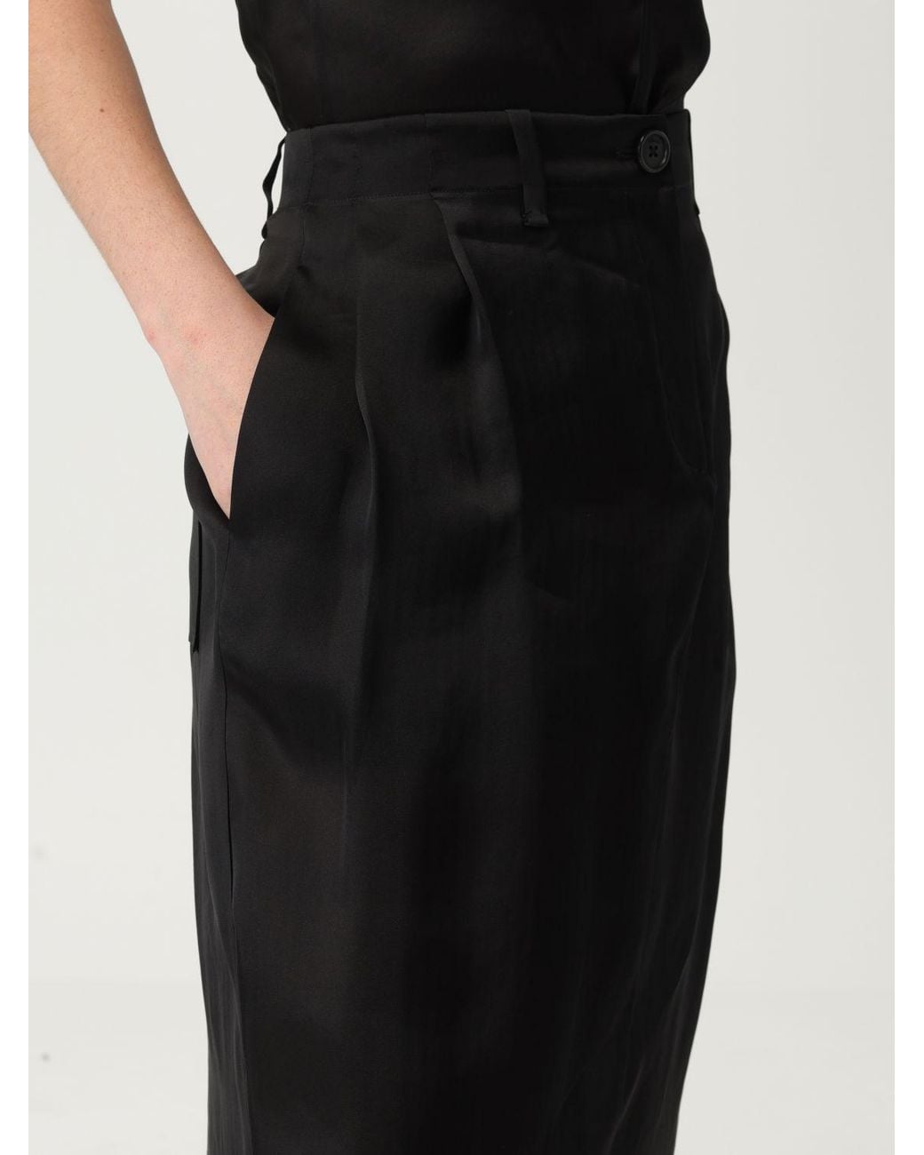 Khaite Black Skirt