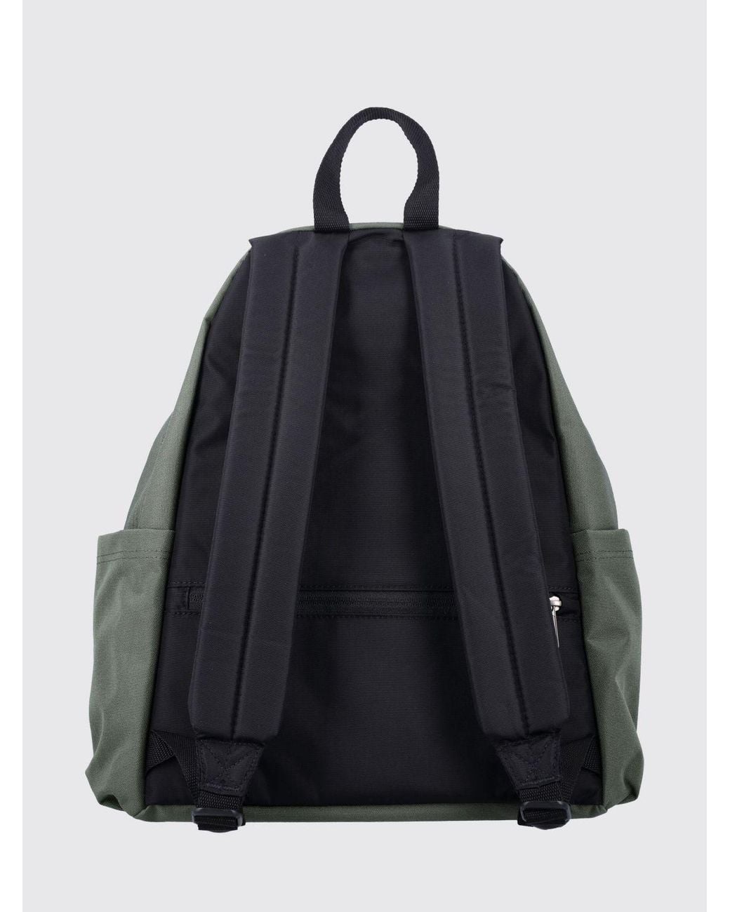 Eastpak Green Padded Pak'R Tech Fabric Backpack With Zipped Front Pocket for men