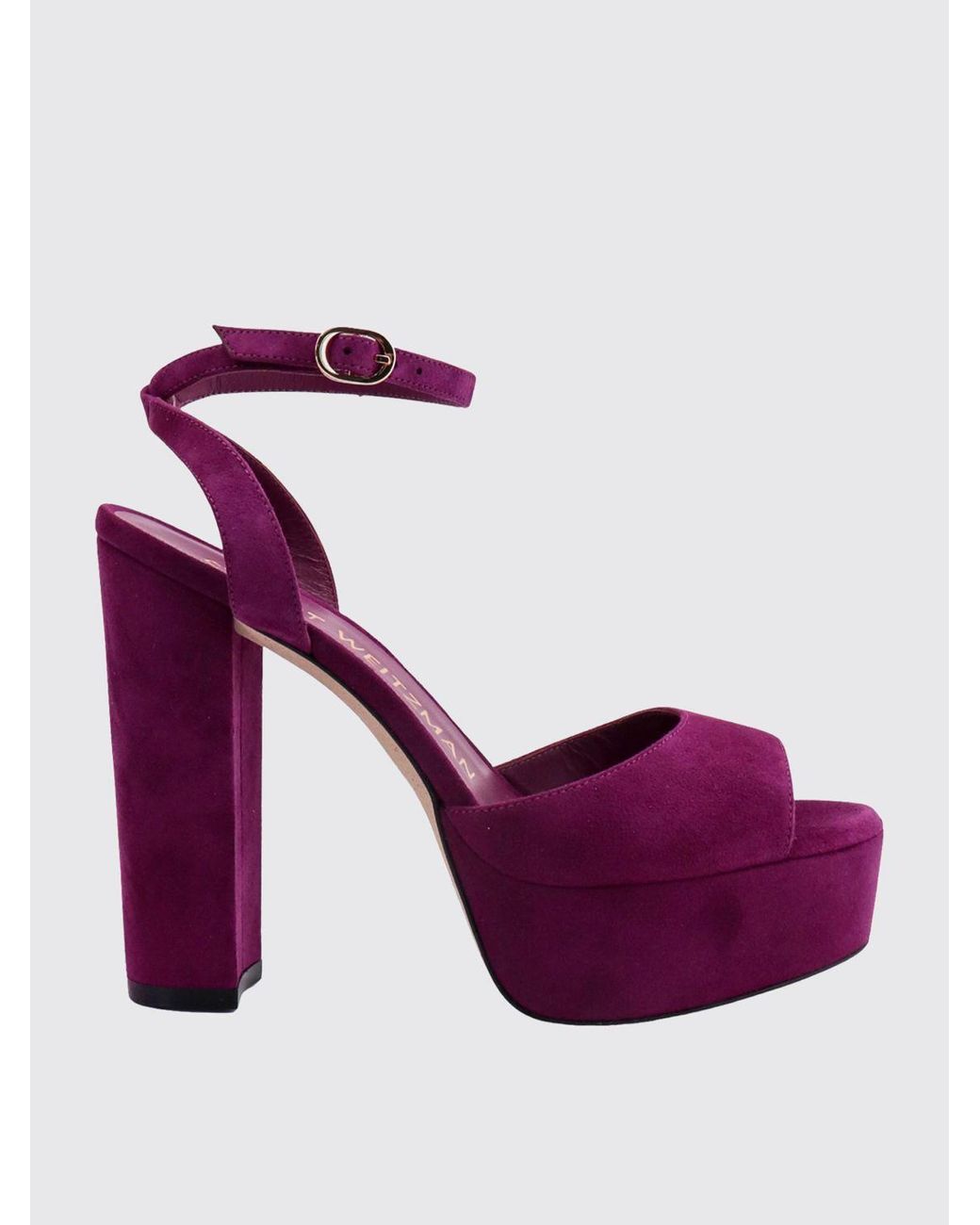 Dark purple heeled sandals cheap