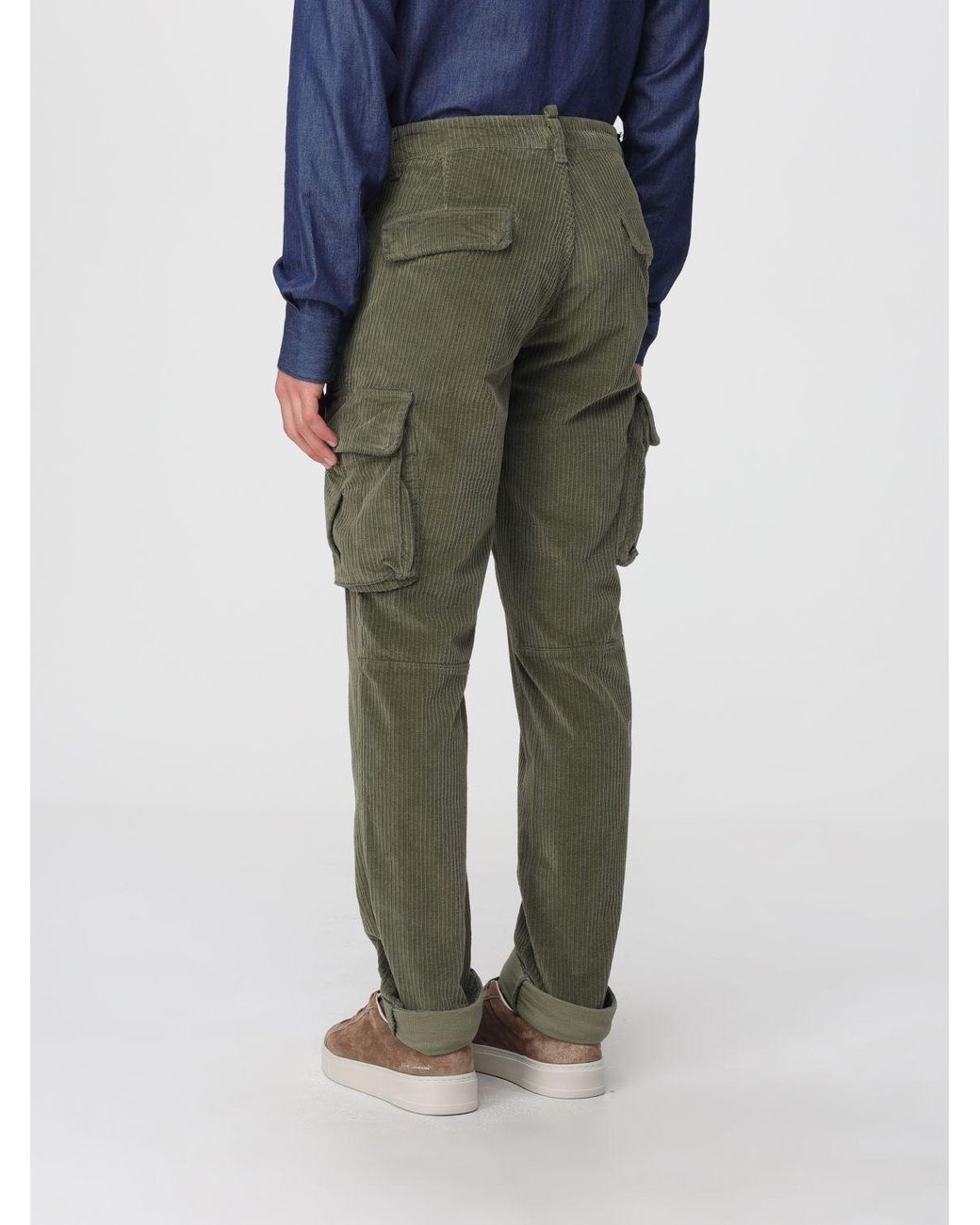 Mason's Green Trousers for men