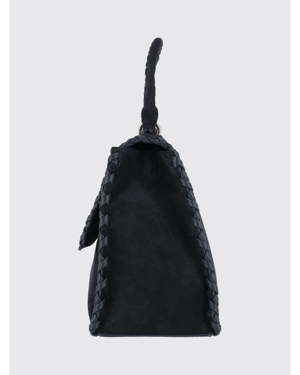 Orciani Black Shoulder Bag