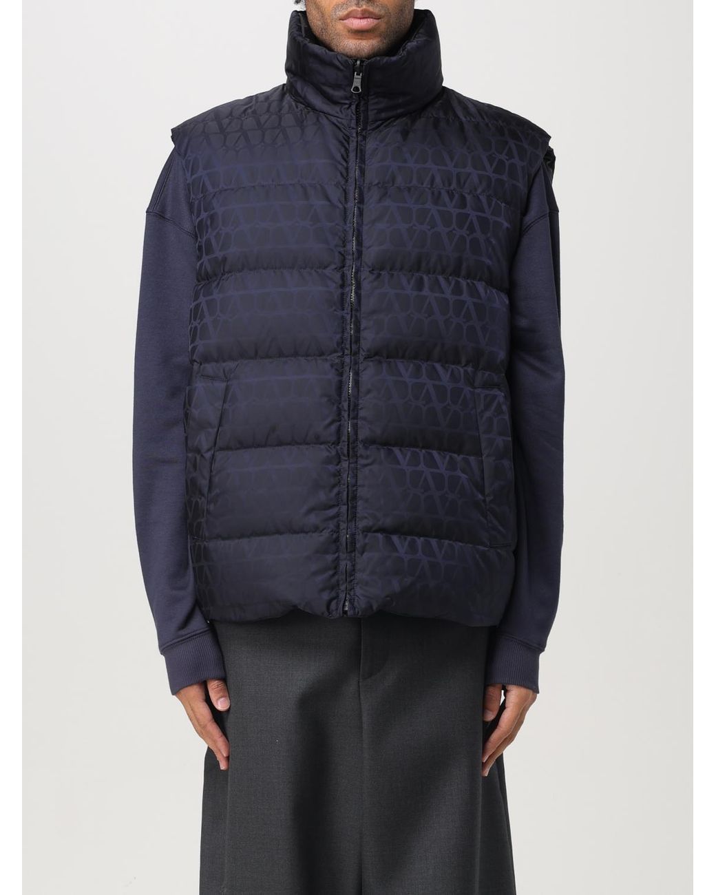 Valentino Blue Waistcoat for men