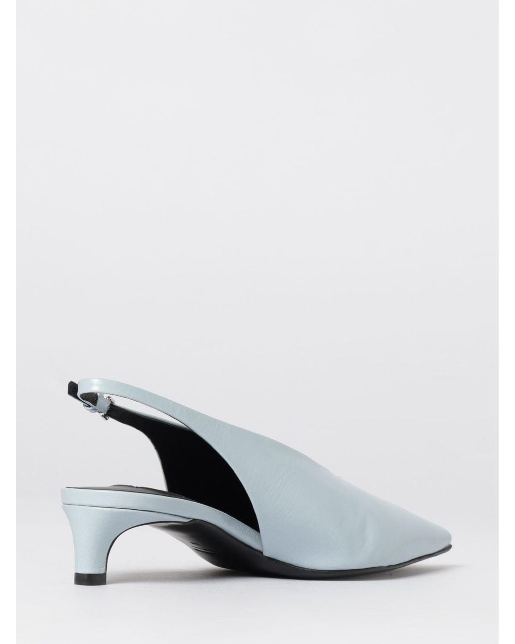 Jil Sander White High Heel Shoes