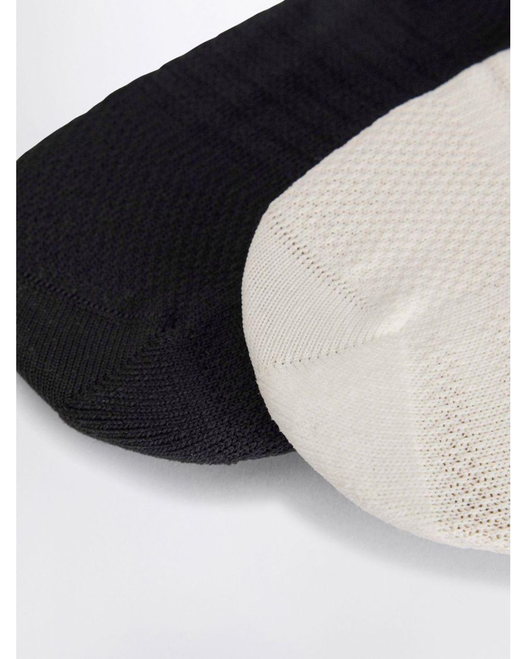 Wales Bonner Black Ribbed Cotton Socks Y-3 X With Jacquard Logo for men