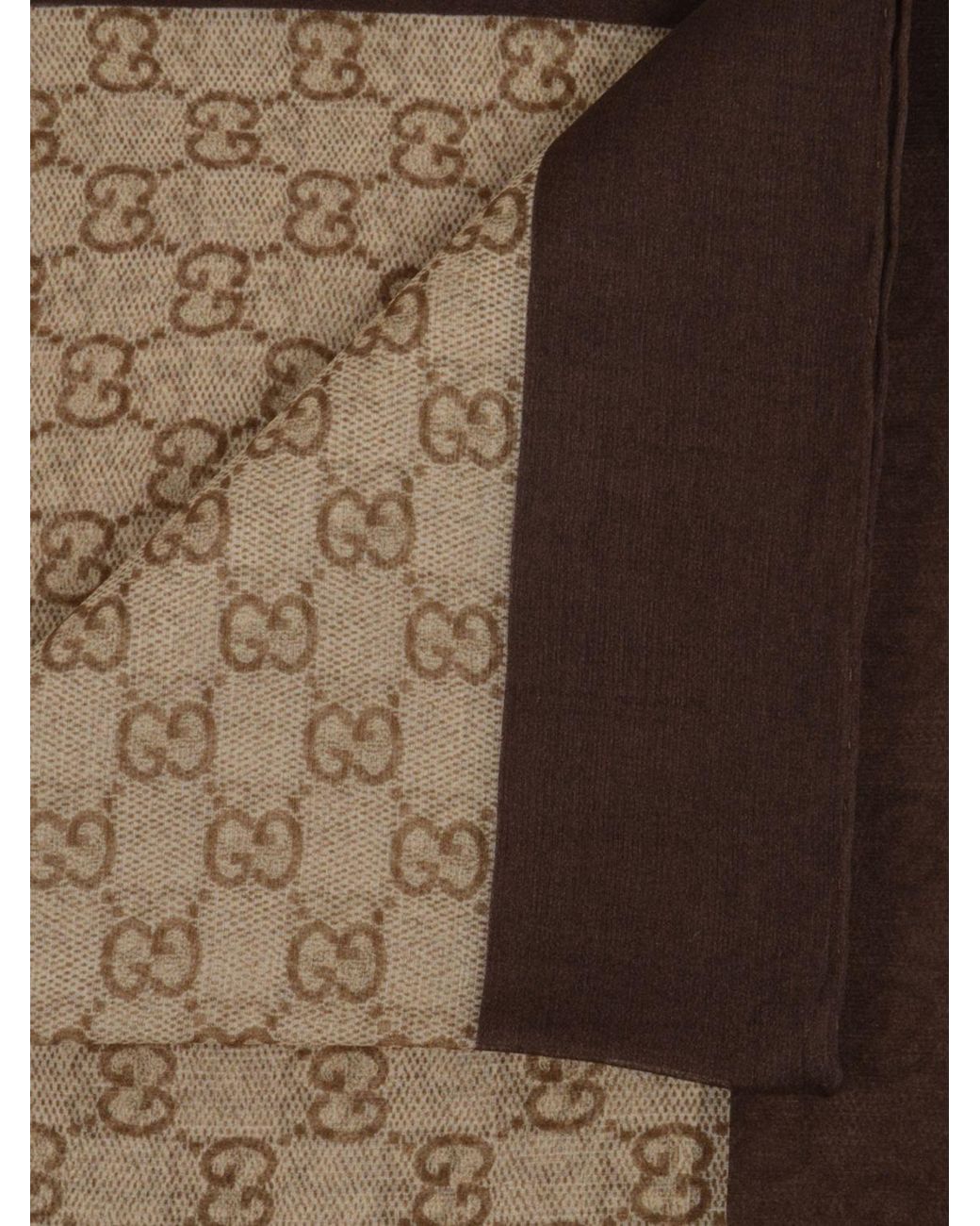 Bufanda Mujer Gucci de color Natural