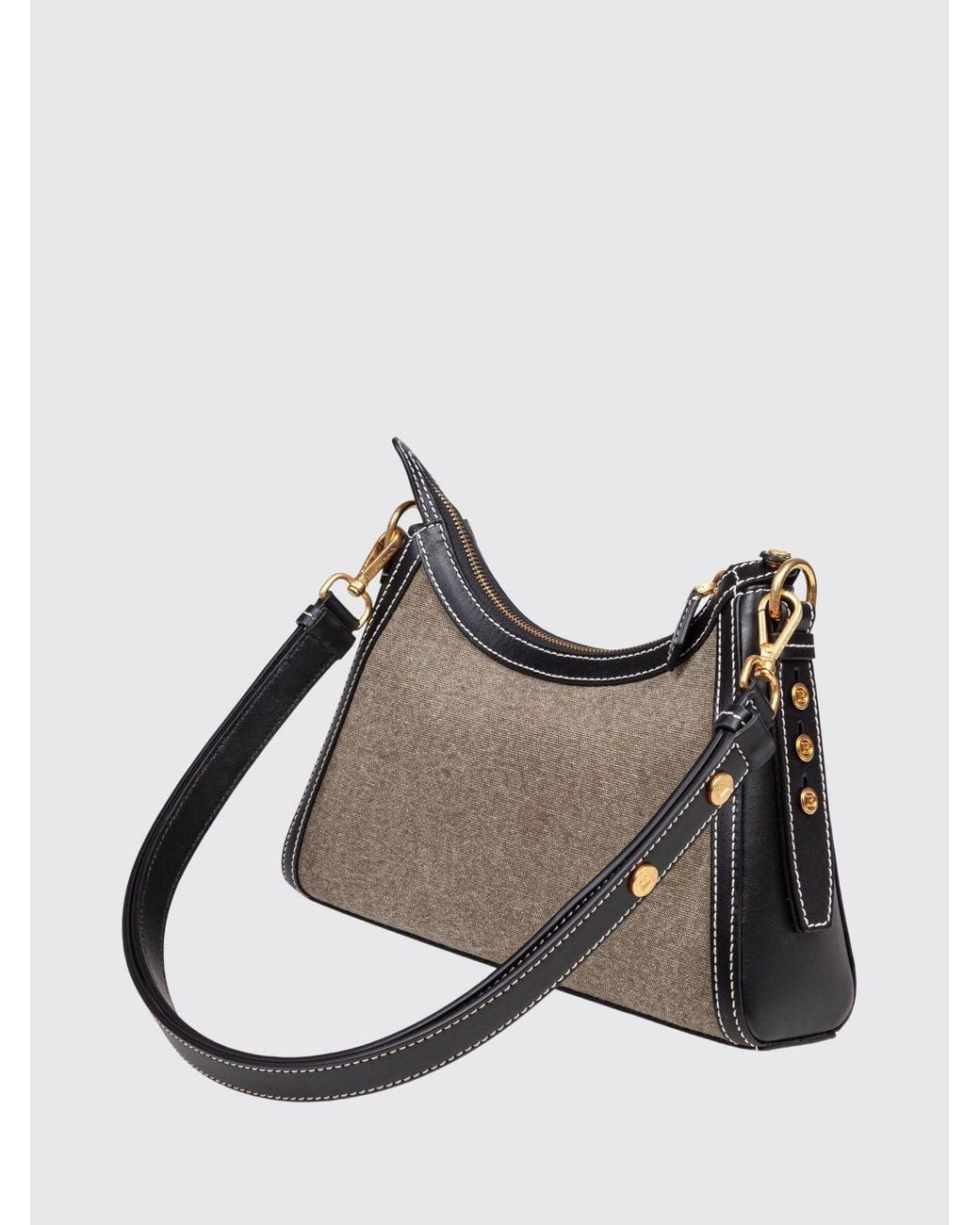 Balmain White Shoulder Bag