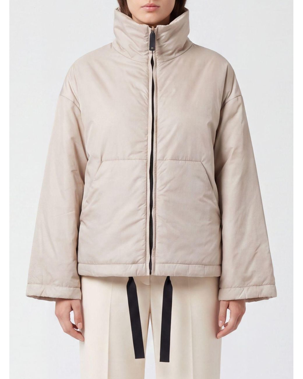 Max Mara Natural Short Down Jacket
