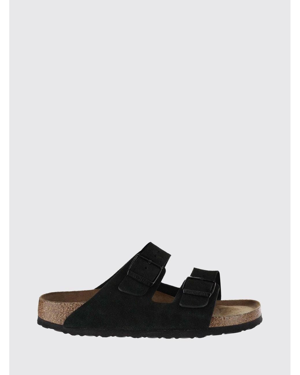 Birkenstock Black Arizona Suede Sandal for men