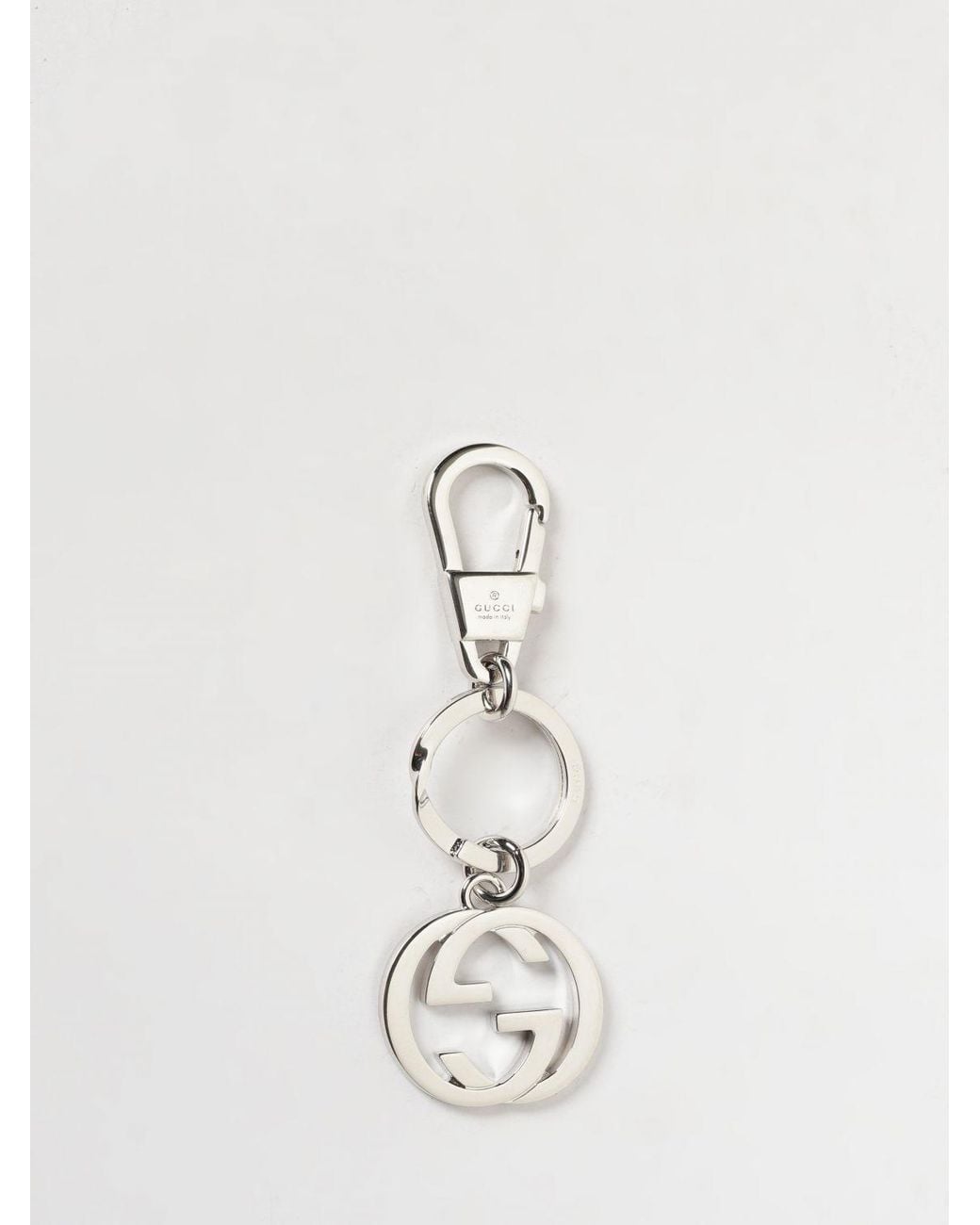 Gucci White Keyring for men