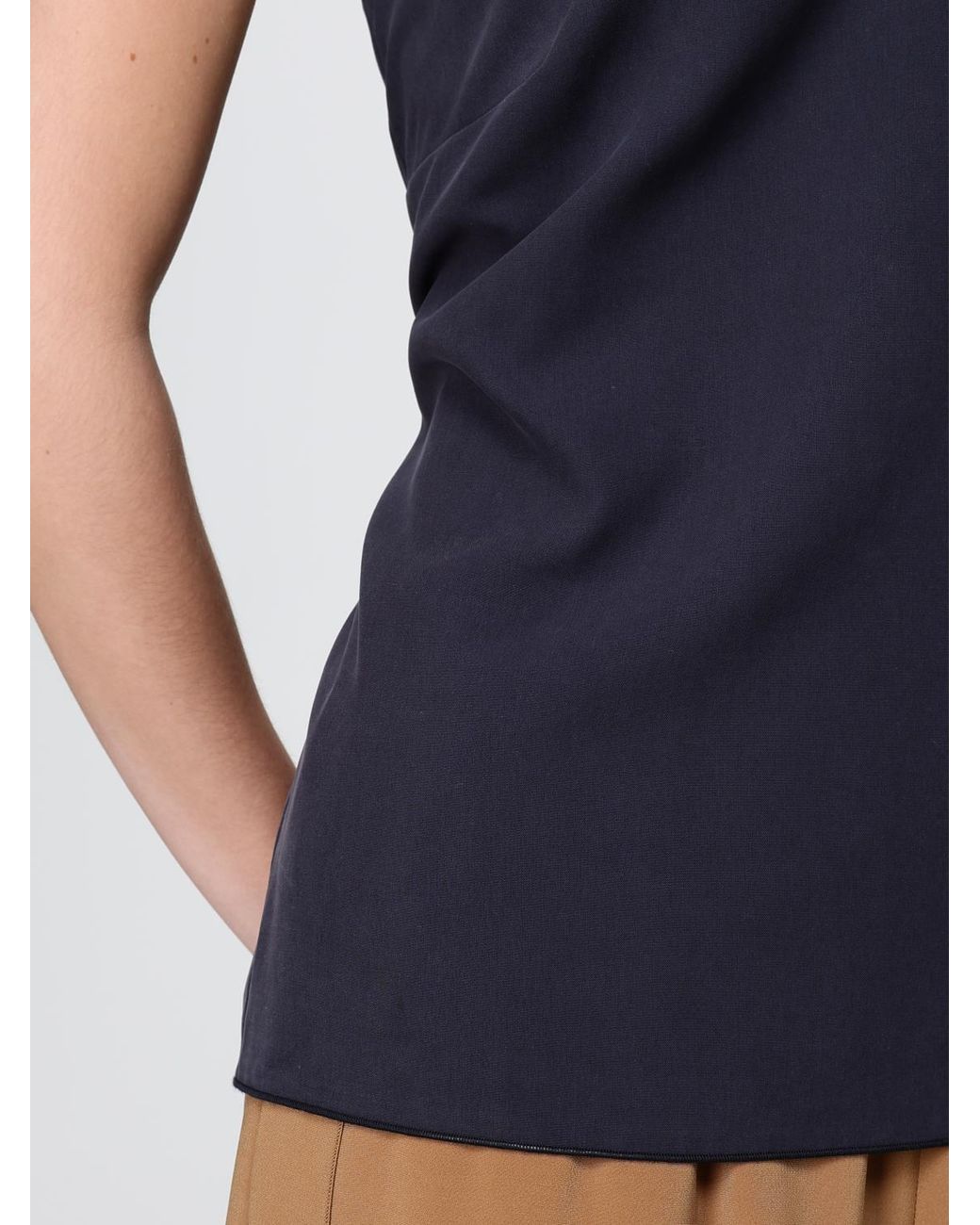 Max Mara Blue Top