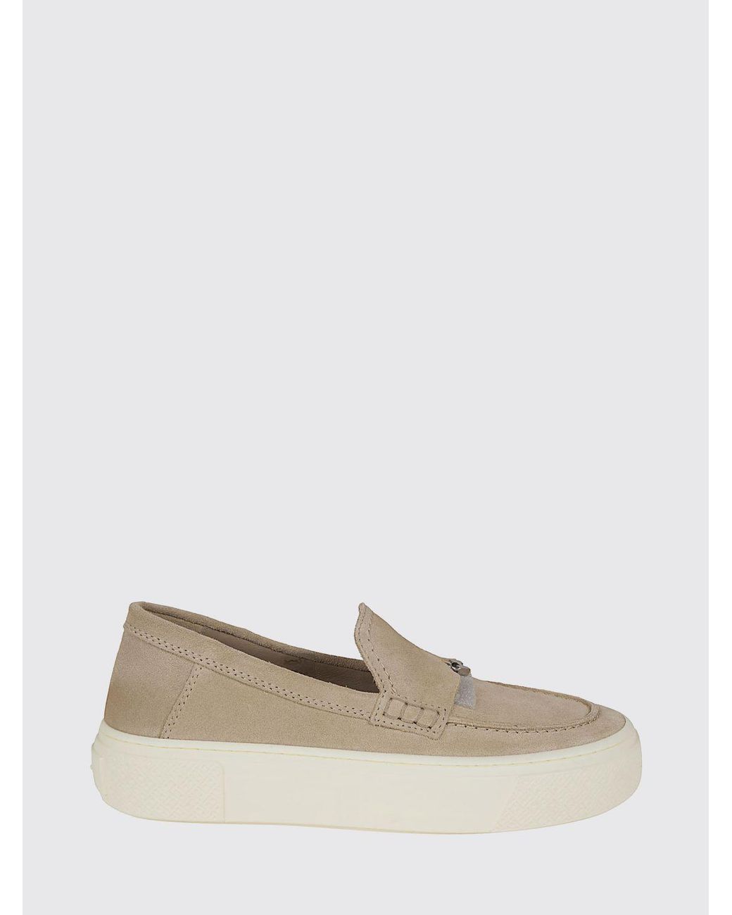 Hogan White Crosswind Loafers