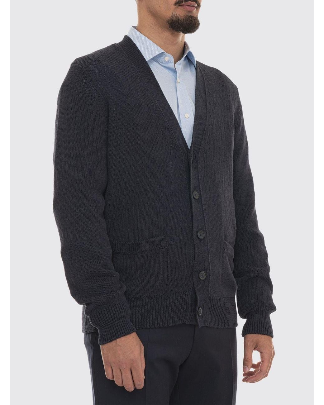 HUGO Blue Sweater for men